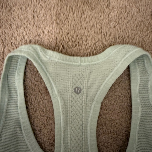 Lululemon Women's Swiftly Tech Racerback Heathered Sea Mist Size 6 - Picture 6 of 7